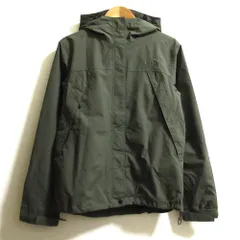 良品 THE NORTH FACE ザノースフェイス Scoop Jacket スクープジャケット NPW61940 サイズL カーキ レディース 古着 中古 USED