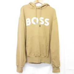 新品未使用！HUGO BOSS レディース モノグラム パーカー 上下セット S セットアップ スウェット パーカー レディース ジップアップ ロング