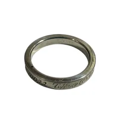 美品 Tiffany&Co. ティファニー 727 Fifth Avenue New York New York 10022 ノーツ ナローリング 指輪 6号相当 925 シルバー レディース 古着 中古 USED