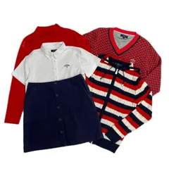 中古 レディース キャロウェイ Callaway 半袖ポロシャツ L ゴルフウェア　コーディネート　5点まとめ売り　美品あり