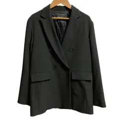 未使用 25SS JOURNAL STANDARD ジャーナルスタンダード ライクストレッチ テーラードジャケット サイズ36 ブラック レディース 古着 中古 USED