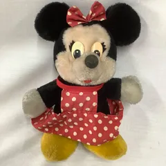 レトロ】希少】TOMY   トミー　ミニーマウス　ぬいぐるみ　R155