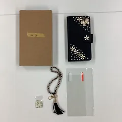 【4】24-082 GoogIe PixeI 4a 花柄デコ 手帳型