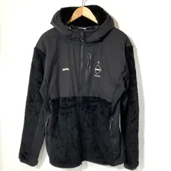 F.C.Real Bristol エフシーレアルブリストル ボアジャケット ポーラテック フリース ハイブリッド XLサイズ ブラック アウター A15291◆