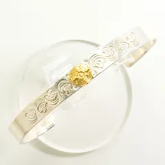 ファーストアローズ FIRST ARROW's シルバー YGメッキ バングル 総重量約23.7g レディース