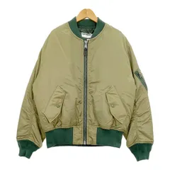 Johnbull ジョンブル トップカーキ TOP KHAKI MA-1 ナイロン フライトジャケット ブルゾン TK233L02 メンズ Sサイズ アウター DM17520■