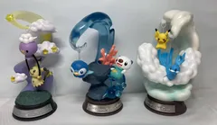 △M328-76▲　ポケモン　ポケットモンスター　リーメント　スイングヴィネットコレクション　フワンテ＆ミミッキュ　ピカチュウ＆チルタリス　ポッチャマ＆ミジュマル　3点　セット
