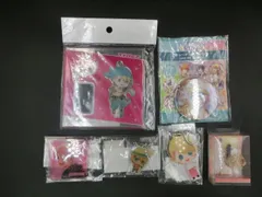 【TAKA61-18】◇未検品　早乙女学園　『うたの☆プリンスさまっ♪　来栖翔　グッズ6点セット』　まとめ売り　アクリルスタンド　キーホルダー　缶バッジ