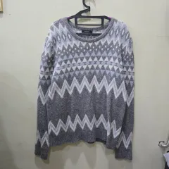 マインドブリッジ パータン ニット セーター グレー 105