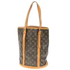 LOUIS VUITTON ルイ・ヴィトン バケット GM トートバッグ モノグラム レザー  M42236 61BS165