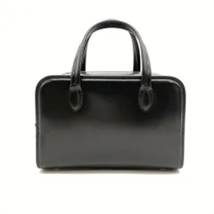 トゥトィエ TOUT Y EST ロケ トワル ハンドバッグ レザー ブラック レディース【中古】