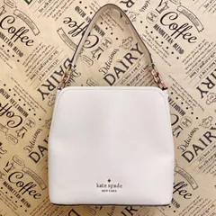 ケイトスペード ハンド ショルダーバッグ 白 2WAY フォーマル FZ253