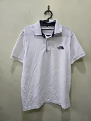 THE NORTH FACE ザノースフェイス Kara（カラ）半袖 ポロTシャツ 白 XL