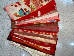 はぎれ袋　赤-3