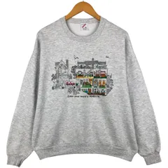 古着 80~90年代 ジャージーズ Jerzees プリントスウェットシャツ トレーナー USA製 メンズXL相当 ヴィンテージ/eaa599160