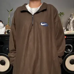 ナイキ USA ハーフジップアップ