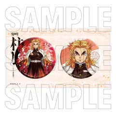柱展展示会 鬼滅の刃 煉獄杏寿郎 大型バッジ 2種セット