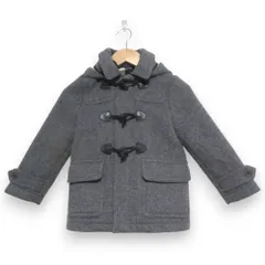美品 BURBERRY CHILDREN バーバリーチルドレン ダッフルコート 4Y 104cm グレー キッズ 古着 中古 USED