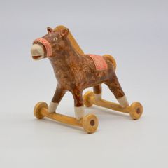 大野素子 《 木馬のおもちゃ 》 - メルカリ