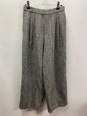 Dessin ワイドパンツ イージー グレンチェック柄  サイズ2