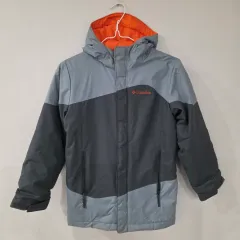 Columbia キッズ ダウン ジャケット グレー 130