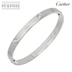 Cartier ブレスレット 証明書付き　最終値下げ LOVE（Cartier） （美品）カルティエ CARTIER LOVE ラブブレス