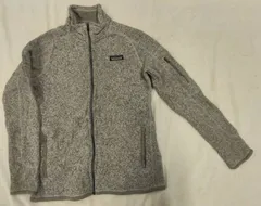 patagonia パタゴニア セーターフリース フルジップ ジャケット M相当 グレー fg1217-7