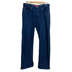 美品 Levi's  JUNYA WATANABE リーバイス ジュンヤワタナベマン ロールアップ デニムスウェットパンツ WG-P210 サイズM インディゴ メンズ 古着 中古 USED