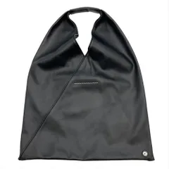 メゾンマルジェラ Maison Margiela MM6 ジャパニーズバッグ クラシック スモール ハンドバッグ S54WD0043 ブラック【中古】