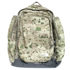 美品 THE NORTH FACE ザノースフェイス SUNNY CAMPER 40+6 サニーキャンパー リュックサック バックパック NMJ71700 ベージュ キッズ 古着 中古 USED