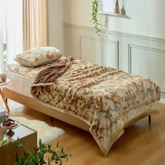 【正規品】【モリリン直送】アルミ蒸着蓄熱シート入り毛布　セミダブルサイズ　アイボリー