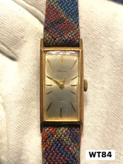 【時計】【稼働品】CITIZEN シチズン　CHARM チャーム　17JEWELS 17石　手巻き　アナログ　20ミクロンC.G.Pケース　C 5714  昭和レトロ　ヴィンテージ　レディース　腕時計　WT84