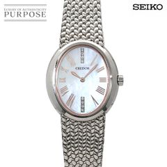 Seiko Credor GSWE901 Women's Watch 5A70-0BB0 8P Diamond White Shell Quartz Watch CREDOR 90305944