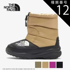 種類12：K/20cm ザ・ノース・フェイス THE NORTH FACE NFJ52288 K NSE BOOTIE VII ヌプシ ブーティ VII キッズ NFJ52288 ウィンターブーツ 防寒 保温 はっ水加工 サーモライトエコメイド 子供用 スノー