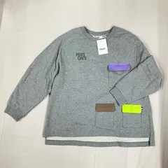 【新品】person's トレーナー  LLサイズ グレー系 ポケット付き タグ付き 新品のサムネイル