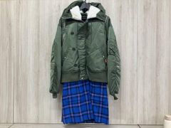 新品】studio seven MA-1 フライトジャケット 星柄 カーキ M - メルカリ