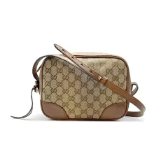 グッチ 449413 マイクロシマ ディスコバッグ ブラウン B1026K277