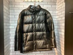 美品】LUDHIANO ブラックレザーコート フード付き - メルカリ