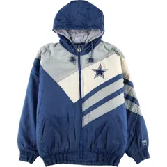 古着 90年代 ロゴセブン LOGO7 NFL DALLAS COWBOYS ダラスカウボーイズ 中綿パーカー パファージャケット メンズM相当/eaa598570