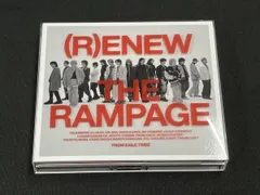 THE RAMPAGE from EXILE TRIBE CD (R)ENEW(MV盤)(Blu-ray Disc付)