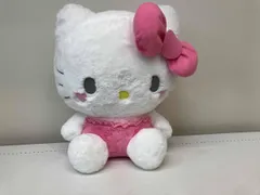 サンリオ ハローキティ キティちゃん　ハートほっぺ　ビッグぬいぐるみ　特大ぬいぐるみ　アミューズメント