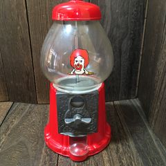①ガムボールマシン 10円玉 鍵付き レトロ ビンテージ 赤 - メルカリ