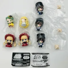  未開封品 ローゼン メイデン おすわりマスコット 金糸雀 雪華綺晶 真紅 蒼星石 合計7点セット