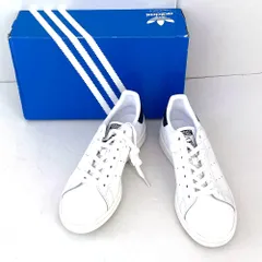 03w22899【箱付き】 adidas Stan Smith Core White/Dark Blue アディダス スタンスミス コアホワイト/ダークブルー  26.0cm メンズ  スニーカー  M20325