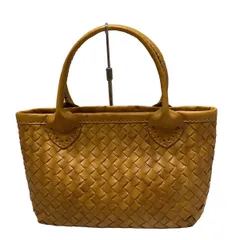 ROBITA(ロビタ) トートバッグ - ライトブラウン 編み込み レザー