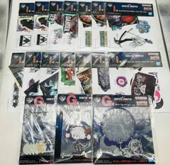  未開封品 一番くじ HUNTER×HUNTER CHMERA ANT I賞クリアステッカー&フレークシール 14点+G賞 ラバーコレクション 3点 計17点セット