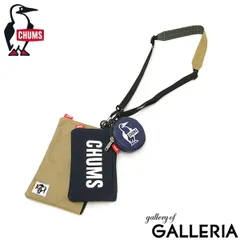 日本正規品 チャムス ポーチ 小物入れ メンズ レディース ブランド CHUMS ショルダー ストラップ 撥水 ミニショルダー 小銭入れ CH60-3625 NavyxBeige
