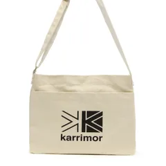 カリマー ショルダーバッグ KARRIMOR サコッシュ cotton shoulder 斜め掛け A4 8L メンズ レディース 922 BlackLogo