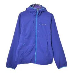patagonia パタゴニア ナノエア・フーディー ジャケット アウトドア ブルー(レディース M)中古 古着 V8702