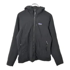 patagonia パタゴニア ナノエア・フーディー ジャケット アウトドア ブラック(レディース M)中古 古着 V8703